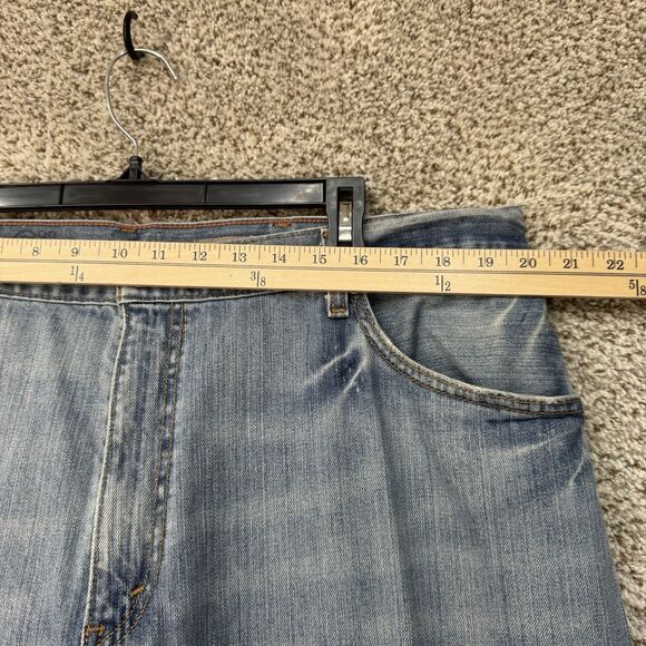 Vintage Levis Silvertab Jeans Men's 40x32 Blue Baggy Wide Leg Y2K 2000s Skater - Picture 6 of 14